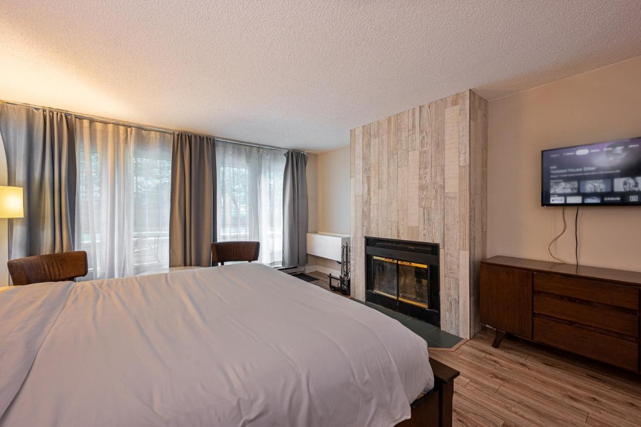 Le Domaine Chambre D'Hotel A Saint-Sauveur-des-Monts Buitenkant foto