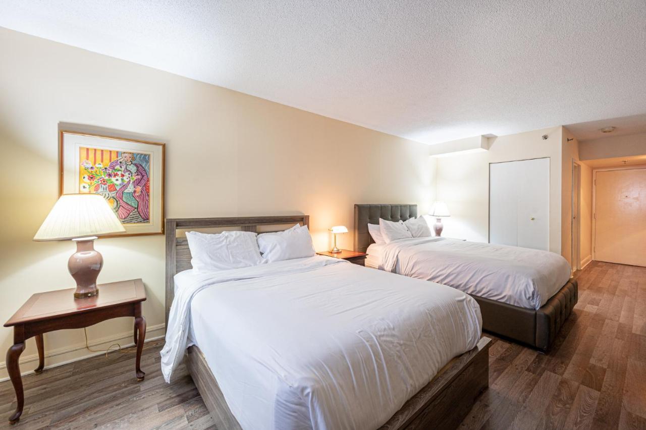 Le Domaine Chambre D'Hotel A Saint-Sauveur-des-Monts Buitenkant foto