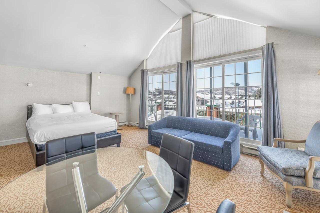 Le Domaine Chambre D'Hotel A Saint-Sauveur-des-Monts Buitenkant foto